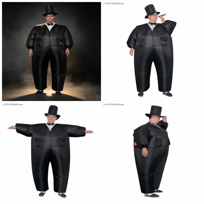 Men Grooming Outfit - OA Gentleman Opblaasbaar Kostuum Grappige Bruidegom