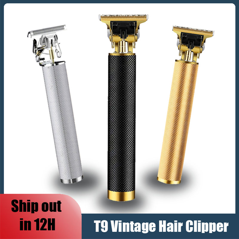 Men'S Grooming Scissors - Elektrische haarsnijmachine Vintage T9 Clipper Haar