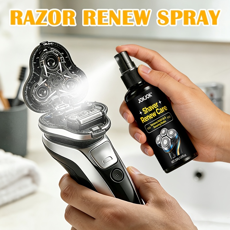 Men'S Grooming Scissors - Elektrisch Scheerapparaat Renew Care Spray 30ML