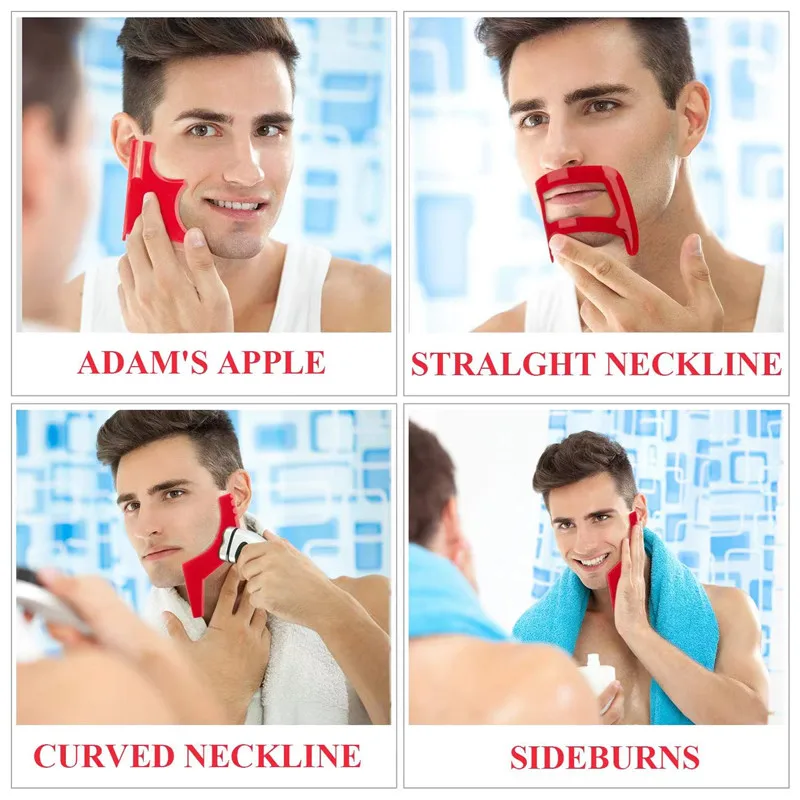 2/4 Stuks Mannen Baard Kammen  - Men'S Grooming Scissors recensie en prijs