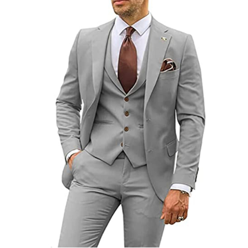 3 Stuks Beige Pakken Voor Mann - Men Grooming Outfit recensie en prijs