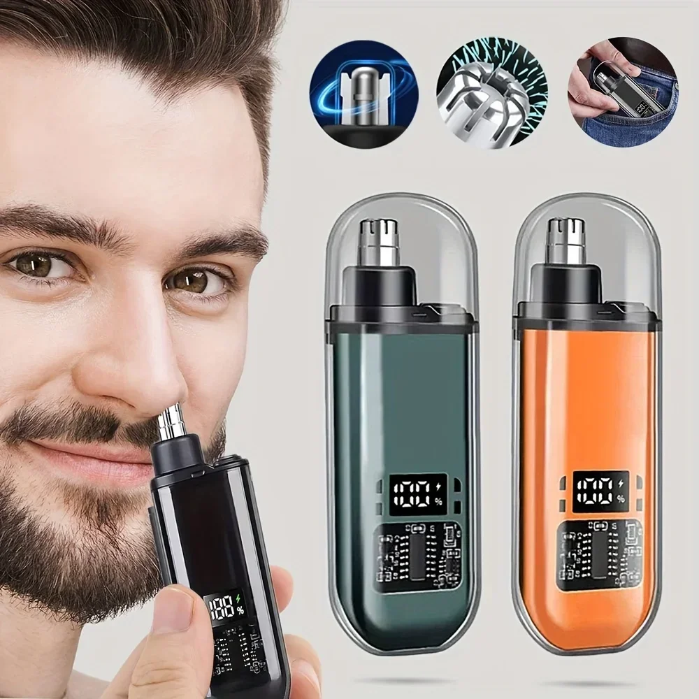 Neus- en oorhaartrimmer USB op - Men'S Grooming Scissors recensie en prijs