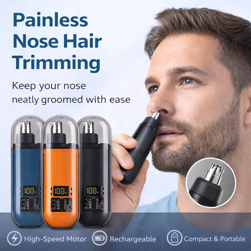 Neus- en oorhaartrimmer USB op - Men'S Grooming Scissors recensie en prijs