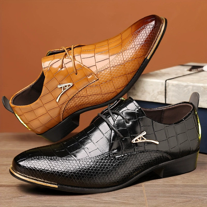 Mode PU lederen schoenen heren - Men Grooming Outfit recensie en prijs