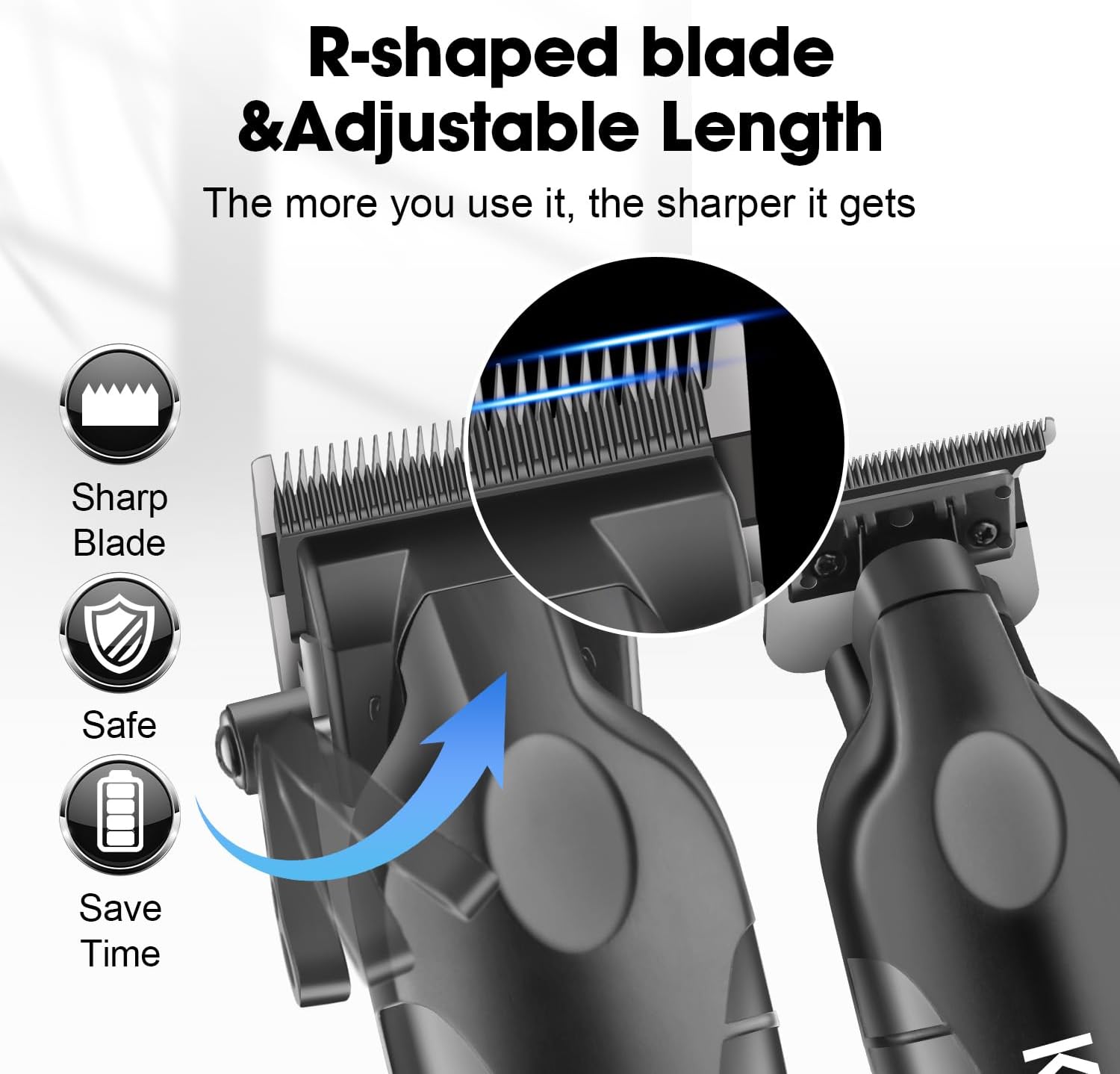 Kemei tondeuse set voor mannen - Men'S Grooming Scissors recensie en prijs