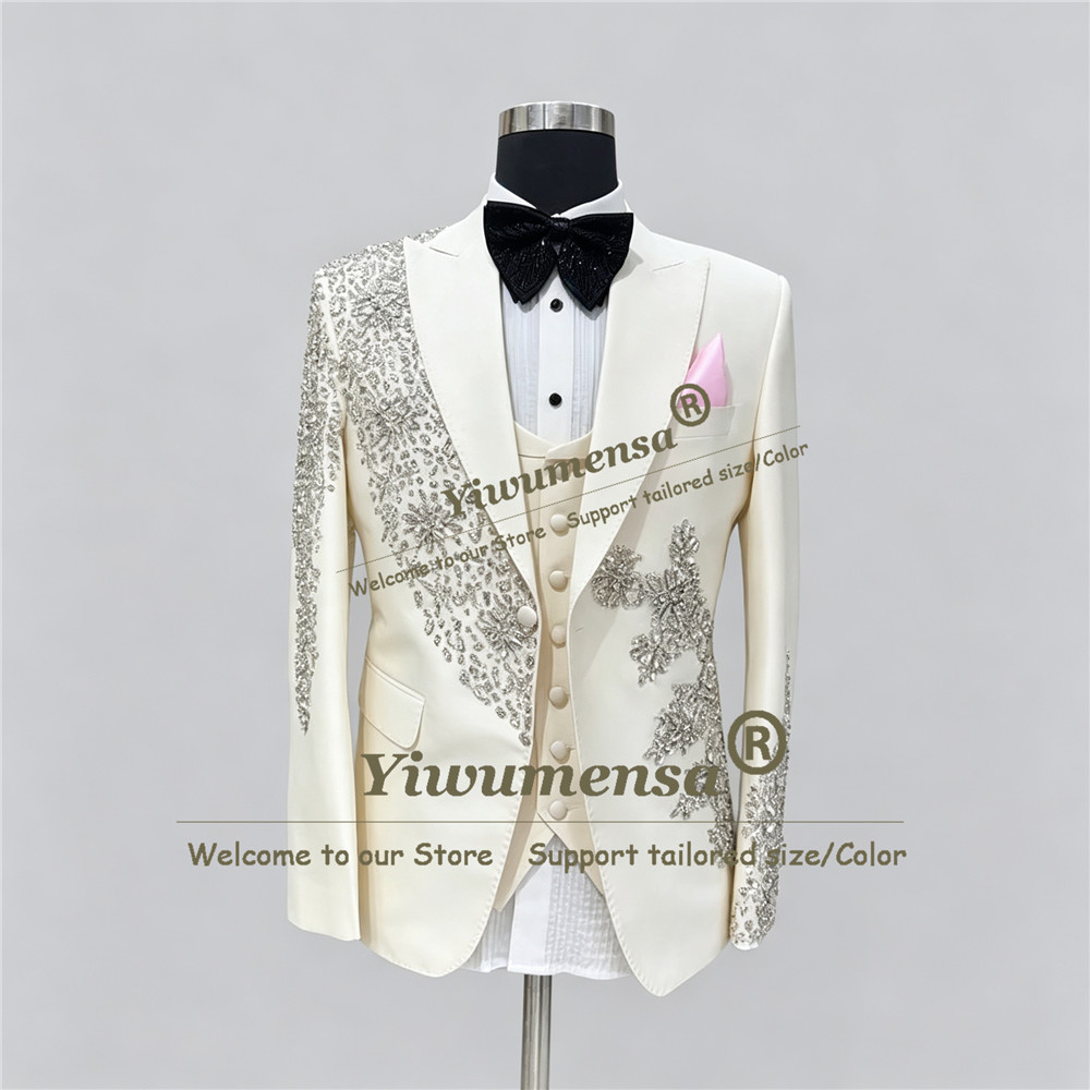 Glanzende, met kralen versierd - Men Grooming Outfit recensie en prijs