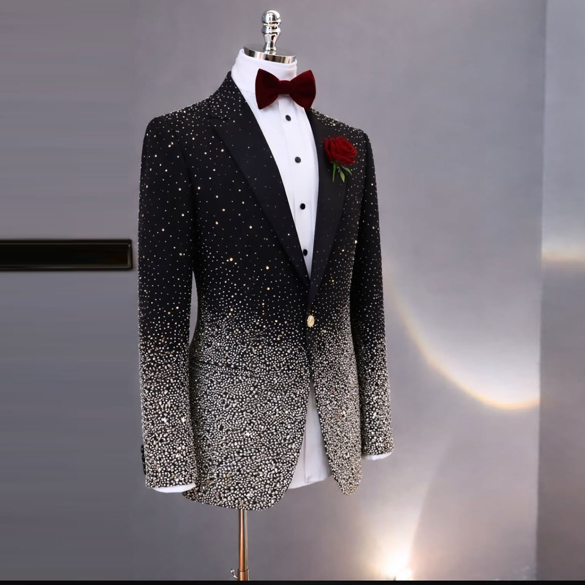 Knappe Strass Diamant Mannen P - Men Grooming Outfit recensie en prijs