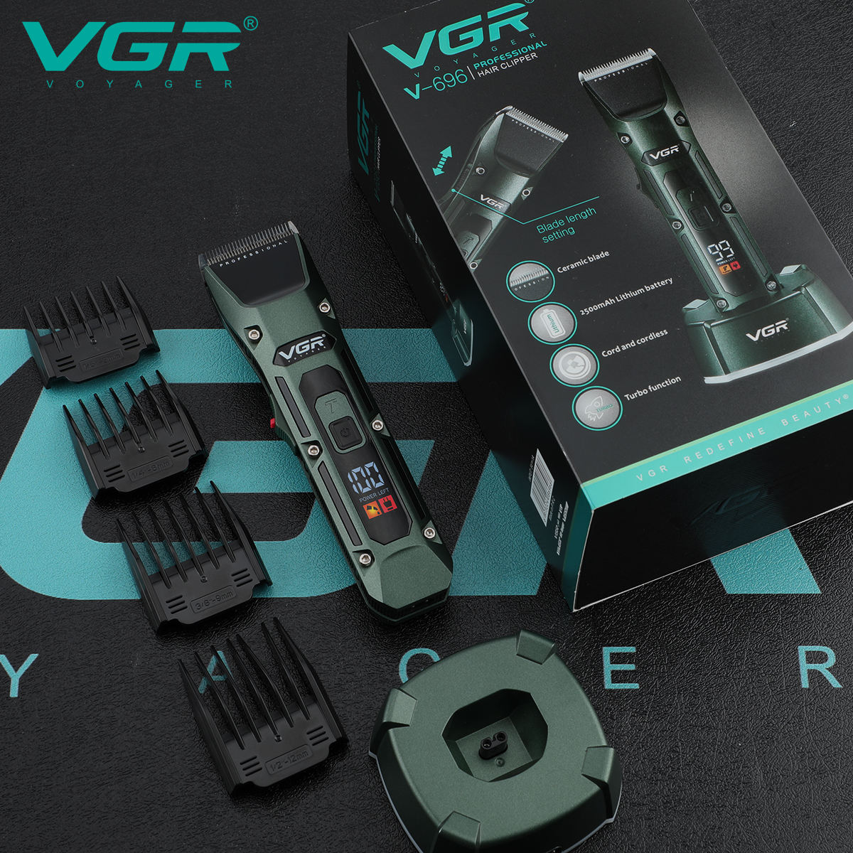 VGR V-696 Nieuwe metalen popul - Men'S Grooming Scissors recensie en prijs